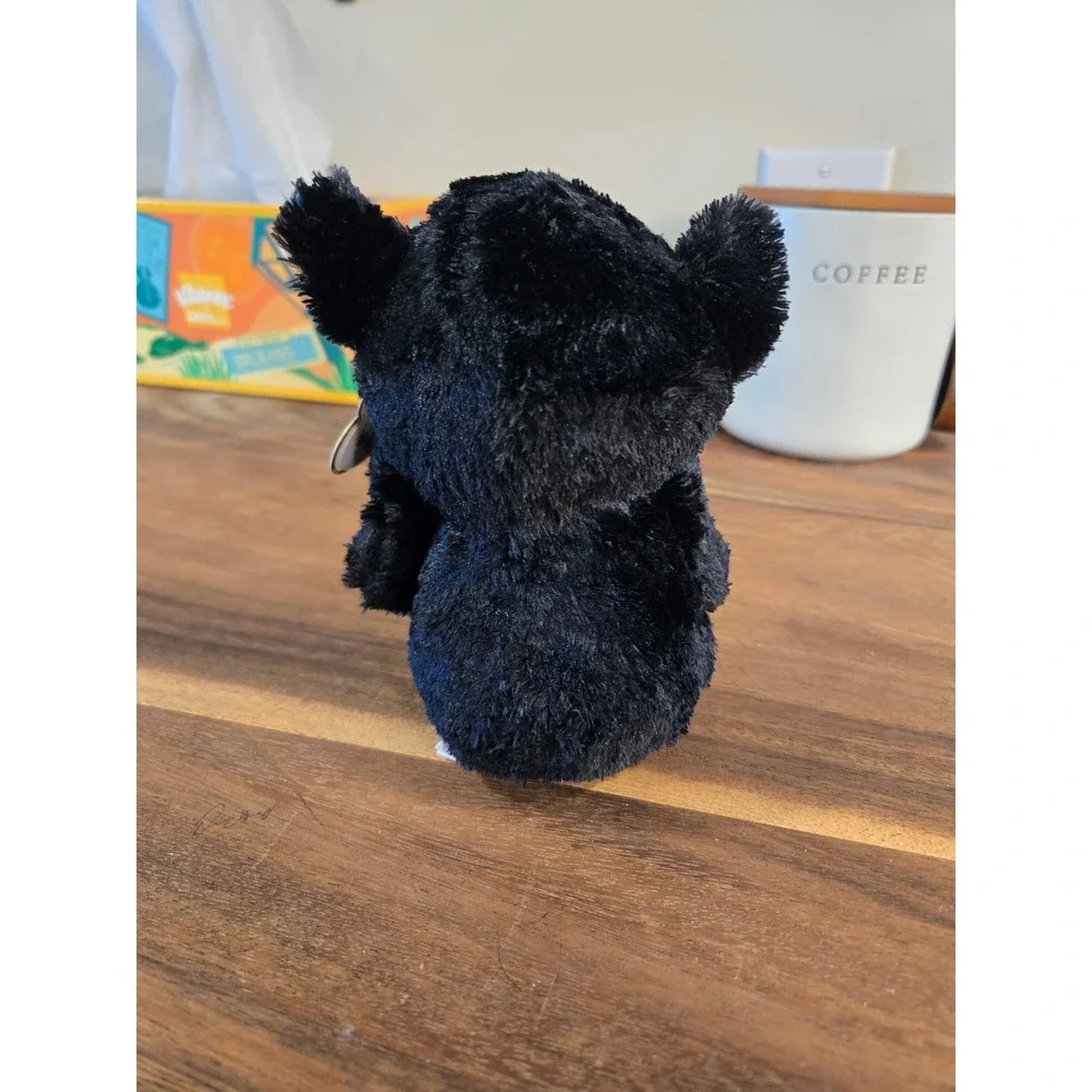 Ty Beanie Boos Batrick Black Bat Blue Glitter Eyes Halloween Plush 6 Inch NEW